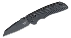 NORTH RIVER OUTDOORS Hogue 24266 Deka Folding Knife 3.25" CPM-20CV Black Wharncliffe G10