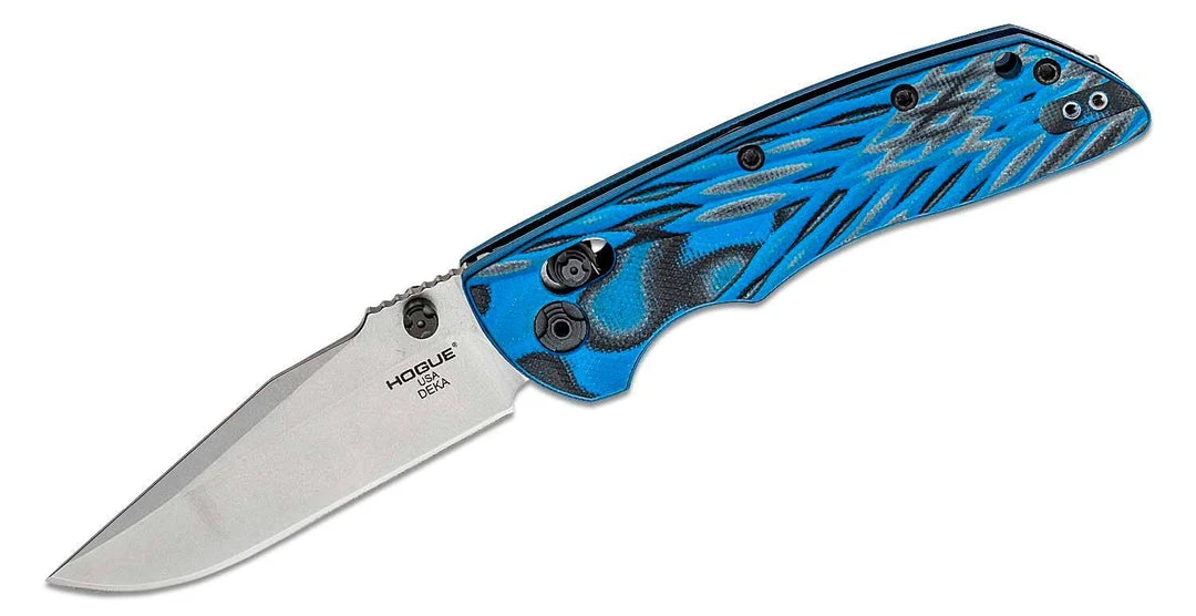 Coupon 💯 NORTH RIVER OUTDOORS Hogue Deka 24273 Lock Folding Knife 3.25" CPM-20CV Blade 🥰 3 NORTH RIVER OUTDOORS Hogue Deka 24273 Lock Folding Knife 3.25" CPM-20CV Blade