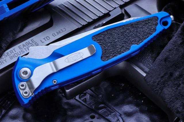 Budget โจ Microtech Socom Elite T/E Auto Knife Blue Handle (Stonewash Blade) 161A-10 BL All Knife Brands ๐ 5 Microtech Socom Elite T/E Auto Knife Blue Handle (Stonewash Blade) 161A-10 BL All Knife Brands