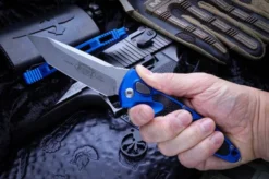 Budget โจ Microtech Socom Elite T/E Auto Knife Blue Handle (Stonewash Blade) 161A-10 BL All Knife Brands ๐ 9 Microtech Socom Elite T/E Auto Knife Blue Handle (Stonewash Blade) 161A-10 BL All Knife Brands