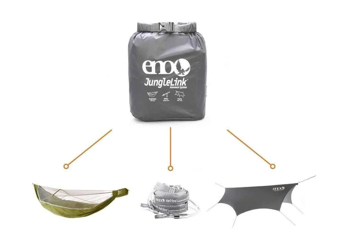 Best reviews of ⌛ ENO Junglelink Hammock Shelter System ⭐ 4 ENO Junglelink Hammock Shelter System