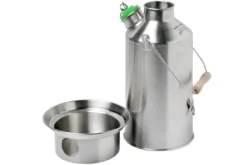 Kelly Kettle Base Camp Kettle 1.6L Stainless 50001 (Latest Model) Water Filtration