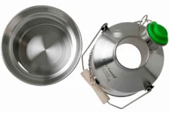 Water Filtration Kelly Kettle Scout Kettle 1.2L Stainless 50113 (Latest Model)