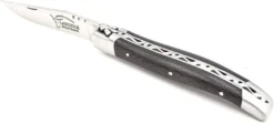 LAGUIOLE HONORE DURAND Laguiole Durand Handmade Folding 10cm Carbon Fiber Knife 12C27 (France)