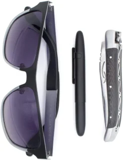 LAGUIOLE HONORE DURAND Laguiole Durand Handmade Folding 10cm Carbon Fiber Knife 12C27 (France)