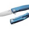 Promo 🥰 LionSteel MT01 BL Myto Flipper Knife 3.27" M390 , Blue Titanium Handles LionSteel Knives 🤩 1 LionSteel MT01 BL Myto Flipper Knife 3.27" M390 , Blue Titanium Handles LionSteel Knives