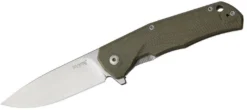 LionSteel TRE Folder 2.91" M390 Blade, OD Green G10