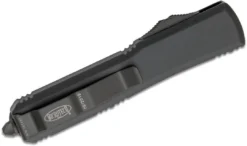 Microtech 122-1T Ultratech D/E - Black Handle - Black Blade