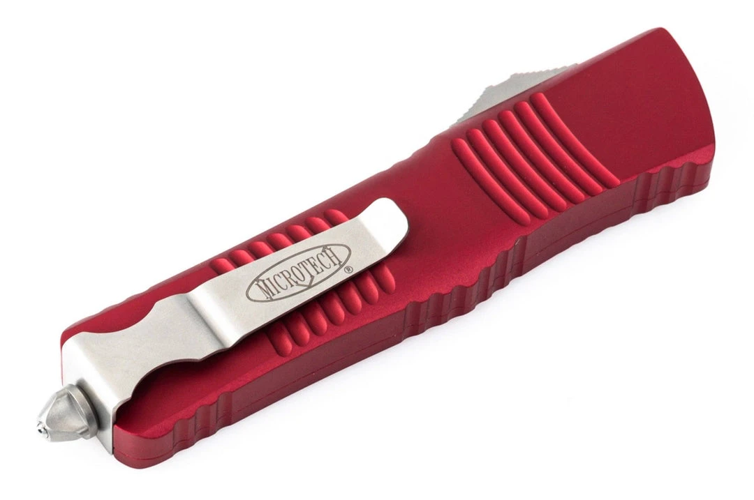 Cheap โ All Knife Brands Microtech 142-12RD Combat Troodon Auto OTF 3.75" D/E Red Handle ๐ 7 All Knife Brands Microtech 142-12RD Combat Troodon Auto OTF 3.75" D/E Red Handle