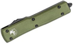 Microtech 147-3OD UTX-70 Auto OTF 2.41" Black Serrated D/E OD Green