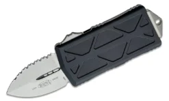 All Knife Brands Microtech 157-12 Exocet OTF Auto Knife 1.98" Stonewashed Serrated D/E