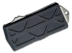 All Knife Brands Microtech 157-12 Exocet OTF Auto Knife 1.98" Stonewashed Serrated D/E