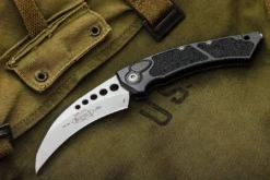 Microtech 166-10 Hawk Auto Folding Knife 3.95