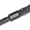Microtech 227-1 Dirac Delta D/E - Black Handle - Black Blade