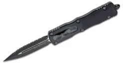 All Knife Brands Microtech 227-3T Dirac Delta Auto OTF Knife 3.79" D/E Black