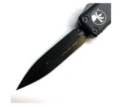 Microtech 232-1DLCT UTX-85 D/E (Black Handle - Black DLC Blade) All Knife Brands