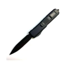 Microtech 232-1DLCT UTX-85 D/E (Black Handle - Black DLC Blade) All Knife Brands