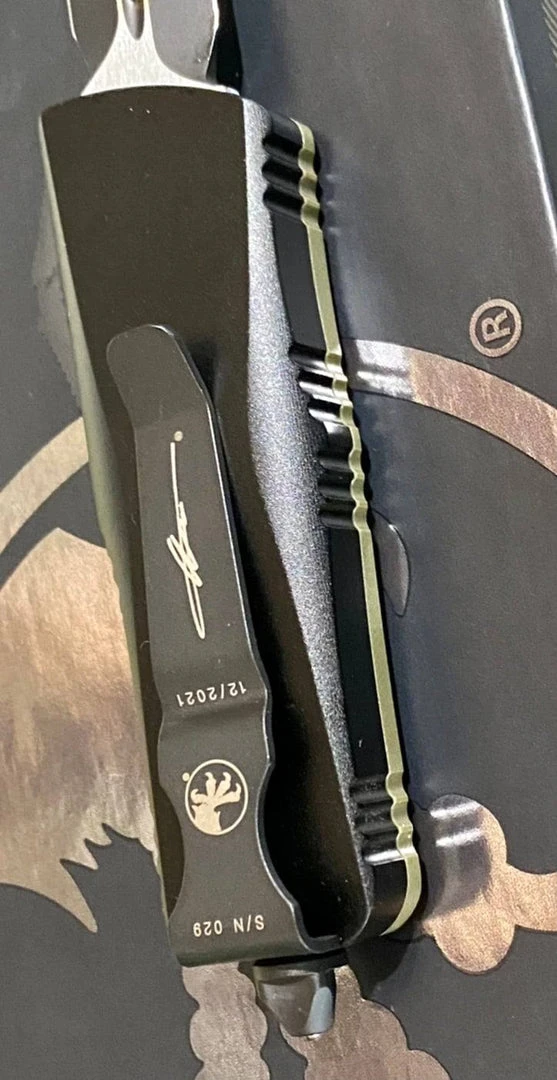 Promo ๐ Microtech 238-1GTODS Troodon Mini 1.99" D/E SS OD GREEN G10 OTF Auto Knife ๐ฏ 5 Microtech 238-1GTODS Troodon Mini 1.99" D/E SS OD GREEN G10 OTF Auto Knife