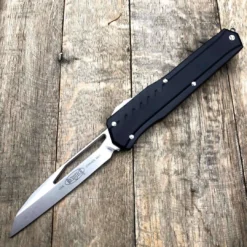 All Knife Brands Microtech 241M-10 Cypher MK7 S/E Black Handle - Stonewash