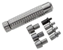 All Knife Brands Microtech 98-4 MK Tool Kit With 8 Bits, Satin Stainless Steel