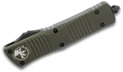 Microtech Combat Troodon Tanto OTF Auto Knife Green (3.8