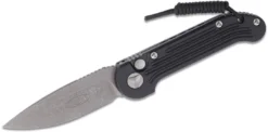 All Knife Brands Microtech LUDT Auto Knife Black (Apocalyptic) 135-10A