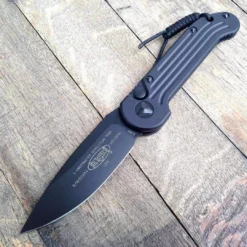 All Knife Brands Microtech LUDT Automatic Knife Black (3.4