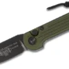 All Knife Brands Microtech LUDT Automatic Knife OD Black Blade 135-1OD