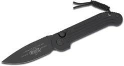 Microtech LUDT Tactical Auto Knife (3.4" Black) 135-1T