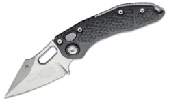 All Knife Brands Microtech Stitch 169-10 Auto Folding Knife 3.625" Stonewashed Blade