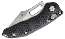 All Knife Brands Microtech Stitch 169-10 Auto Folding Knife 3.625" Stonewashed Blade