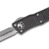 All Knife Brands Microtech Troodon Auto OTF 3.06" Stonewashed D/E 138-10