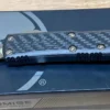 Microtech UTX-85 D/E SS Carbon Fiber Top Bronze Apocalyptic 232-13APCFS