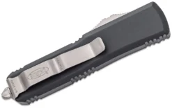Microtech UTX-85 S/E Black Handle Stonewashed Blade 231-10