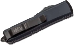Microtech UTX-85 T/E Black Handle & Blade (233-1DLCT ) All Knife Brands
