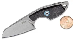 MANIAGO KNIFE MAKERS MKM Knives Jesper Voxnaes Mikro 2 Fixed Blade Neck Knife 1.97