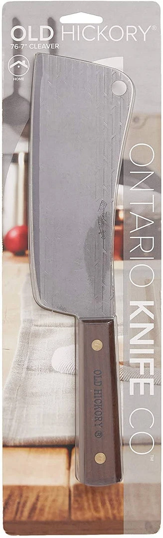 Best Sale 😍 Ontario Old Hickory 76-7 USA Cleaver (O7060) 🥰 5 Ontario Old Hickory 76-7 USA Cleaver (O7060)
