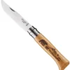 Promo ๐ Opinel No.8 Engraved Handle Knife (France) โญ 1 Opinel No.8 Engraved Handle Knife (France)