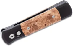 Cheapest โจ PROTECH KNIVES All Knife Brands Pro-Tech 707 Godson Auto Folding Knife 3.15" Black Handles W/ Maple Burl Inlays ๐งจ 6 PROTECH KNIVES All Knife Brands Pro-Tech 707 Godson Auto Folding Knife 3.15
