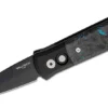 Buy 🛒 PROTECH KNIVES Pro-Tech 7FC31 Godson Auto Folding Knife 3.15" 154CM Black DLC Blue Dark Matter Carbon Inlays ⌛ 1 PROTECH KNIVES Pro-Tech 7FC31 Godson Auto Folding Knife 3.15" 154CM Black DLC Blue Dark Matter Carbon Inlays