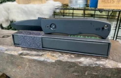 Hot Sale 😍 PROTECH KNIVES All Knife Brands Pro-Tech Emerson E7T Operator Tritium Button Tanto Knife (3.25" Black) 👏 9 PROTECH KNIVES All Knife Brands Pro-Tech Emerson E7T Operator Tritium Button Tanto Knife (3.25