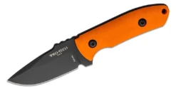 PROTECH KNIVES Pro-Tech LG511-ORANGE Les George SBR Fixed Blade Knife 2.875" S35VN Black DLC All Knife Brands