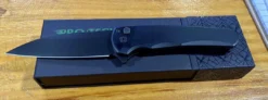 PROTECH KNIVES All Knife Brands Pro-Tech Malibu Wharncliffe Flipper Knife (3.3" DLC)