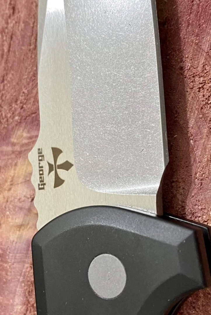 Outlet ๐งจ PROTECH KNIVES Pro-Tech Rockeye Auto Black Handle, Stonewash S35VN Blade LG301 ๐ 5 PROTECH KNIVES Pro-Tech Rockeye Auto Black Handle, Stonewash S35VN Blade LG301