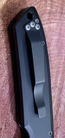 Outlet ๐งจ PROTECH KNIVES Pro-Tech Rockeye Auto Black Handle, Stonewash S35VN Blade LG301 ๐ 15 PROTECH KNIVES Pro-Tech Rockeye Auto Black Handle, Stonewash S35VN Blade LG301