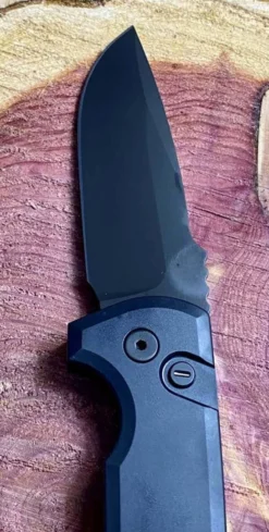 PROTECH KNIVES Pro-Tech Rockeye Operator Knife S35VN Tritium Button LG303-Operator All Knife Brands
