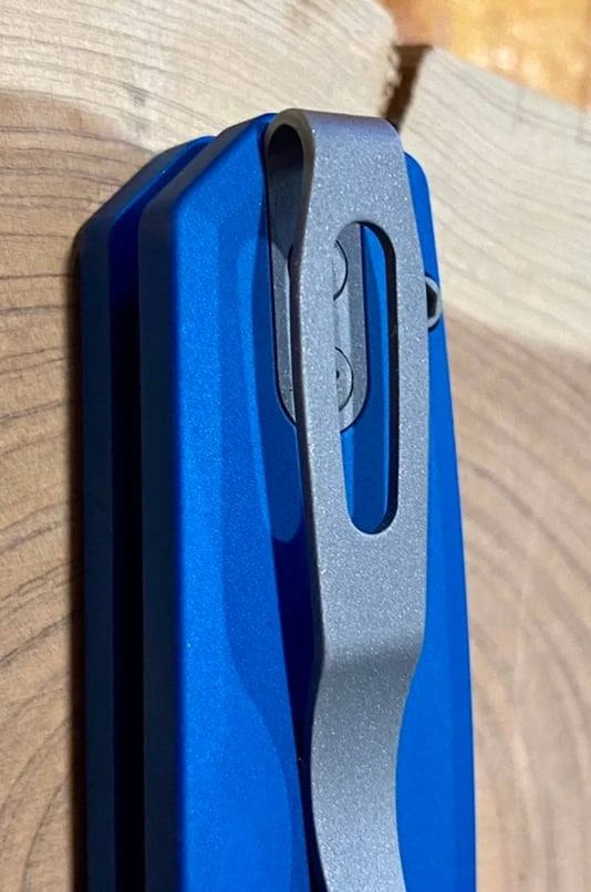 New ✨ PROTECH KNIVES Pro-Tech Runt 5 Blue Handle Stonewash Wharncliffe 20-CV (R5101-Blue) All Knife Brands 🧨 8 PROTECH KNIVES Pro-Tech Runt 5 Blue Handle Stonewash Wharncliffe 20-CV (R5101-Blue) All Knife Brands