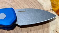 New ✨ PROTECH KNIVES Pro-Tech Runt 5 Blue Handle Stonewash Wharncliffe 20-CV (R5101-Blue) All Knife Brands 🧨 15 PROTECH KNIVES Pro-Tech Runt 5 Blue Handle Stonewash Wharncliffe 20-CV (R5101-Blue) All Knife Brands