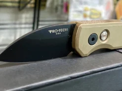 PROTECH KNIVES Pro-Tech Runt 5 R5112 Auto Solid Bronze (1.9