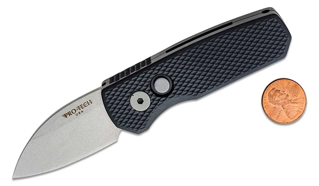 Best Pirce ❤️ PROTECH KNIVES Pro-Tech Runt 5 Textured Black Stonewash Wharncliffe 20-CV (R5105) All Knife Brands ⌛ 6 PROTECH KNIVES Pro-Tech Runt 5 Textured Black Stonewash Wharncliffe 20-CV (R5105) All Knife Brands